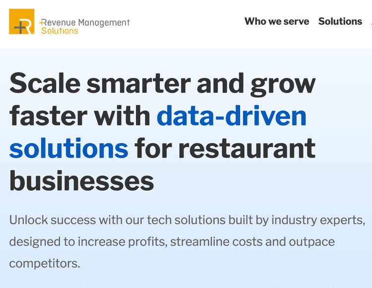 Revenue Management Solutions logo